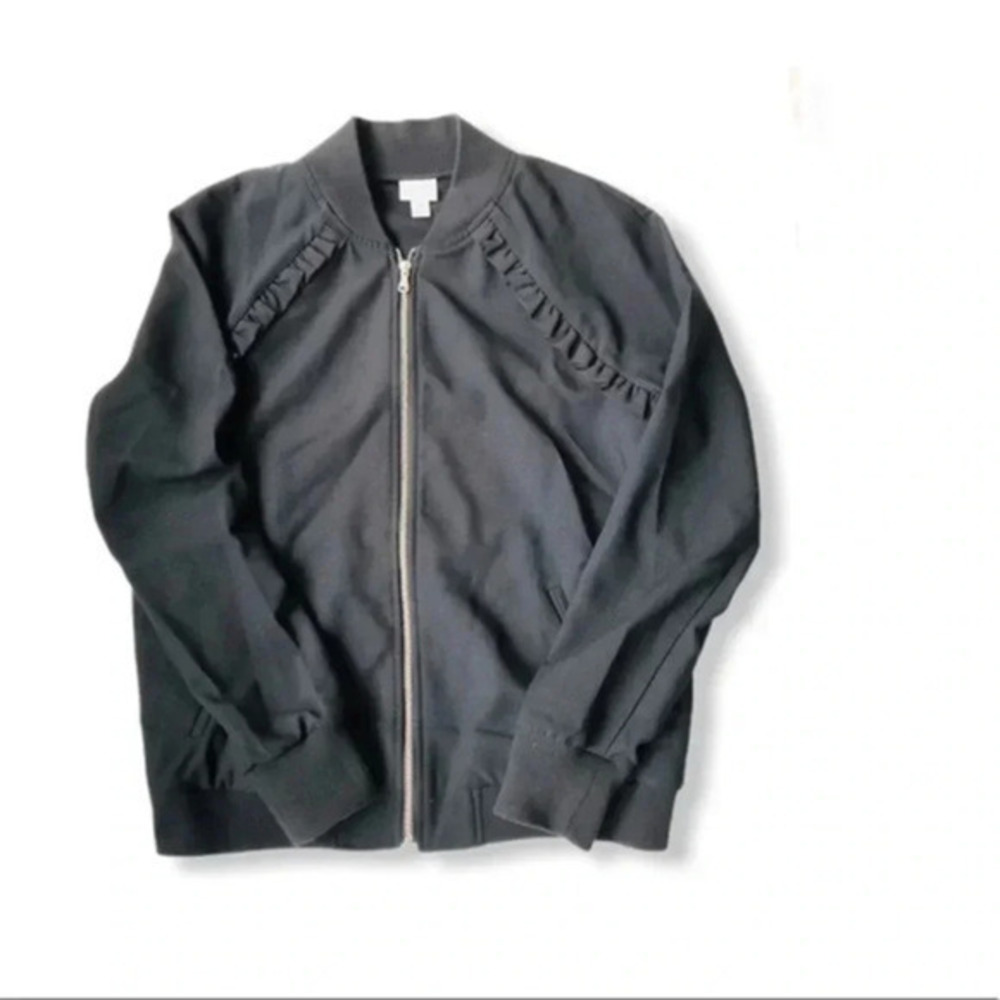 A New Day! Women lightjacket ruffle detail…